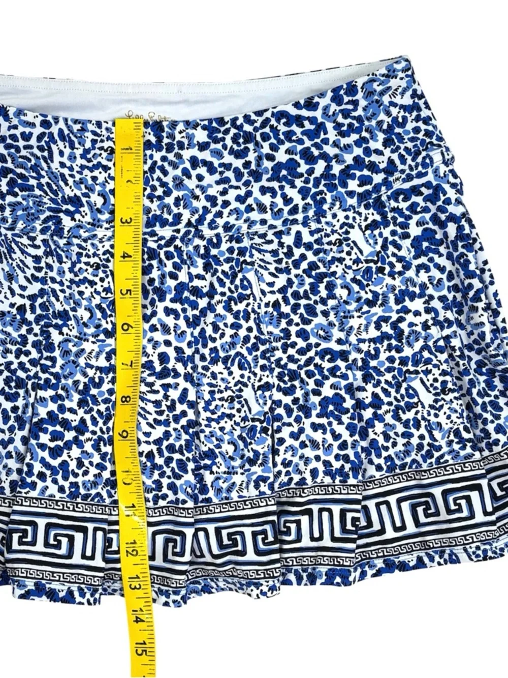 Lilly Pulitzer Annora Skort in the Resort White Twisted Up Engineered print Sz M - Picture 7 of 9